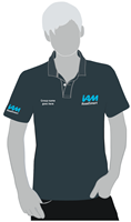 Picture of IAM RoadSmart Branded Polo Shirt (Charcoal - Male - S).